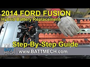 How to Replace/Repair/Fix a 2014 Ford Fusion Hybrid Battery Module Pack –Step-by-Step Guide
