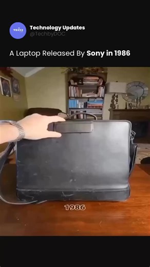 Tech and Inovation by DOC on Instagram: "Sony made a laptop in 1986… Before laptops were even “cool.” While the world was still figuring out home computers, Sony was already building the future in their labs. Portable. Ahead of its time. Proof that innovation doesn’t wait for permission. Tech evolves. But visionaries? They evolve faster. #TechByDoc #Sony #InnovationHistory #RetroTech #FutureBeforeFuture #TechLegends #Gadgets #TechRevolution #EngineeringMarvel #TechFacts #TechTrivia"