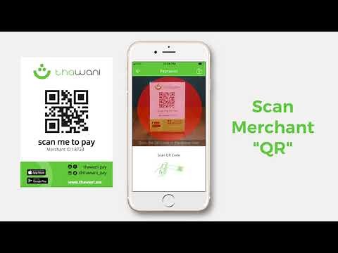 How to make payment to Merchant by using QR code
