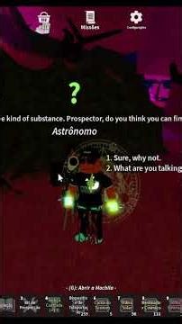 Prospecting | Missão do Astrônomo Vale do Meteoro | Roblox