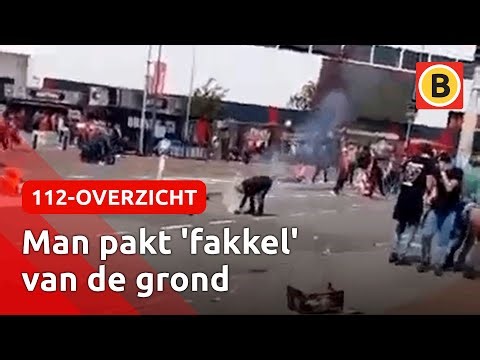 Cobra ontploft in hand PSV-fan | 112-overzicht