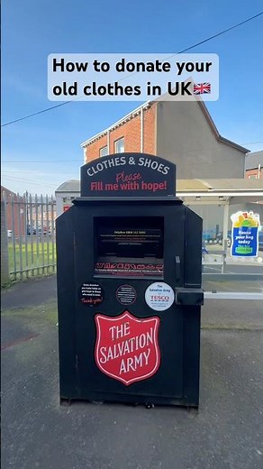 How to donate your old clothes in UK🇬🇧 #clothesdonation #donation #clothesshop #charity