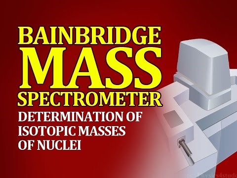 Bainbridge Mass Spectrometer – Determination of Isotopic Masses of Nuclei