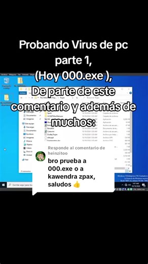 000.exe #humor #noflop #Humor #livefest2024 #nomedejenenflop #Noflop #foryoupage❤️❤️ #fyp #pinchetiktokponmeenparati😘 #Virus #virus #VM #tik_tok #testing #test #Probando #f #probandovirus