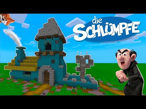 Minecraft Smurfs | Building Instructions for Gargamel's House (Xbox/PS4/PE/Bedrock)