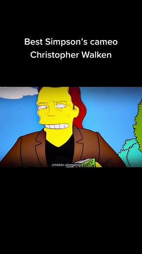Christopher Walken Simpsons Funny Moments