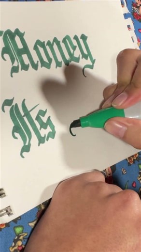 Drawing old English calligraphy letters #calligraphy #oldenglish #howtodraw #sharpieart #howto #art