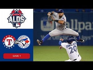 2015 ALDS, Game 1 - Rangers @ Blue Jays