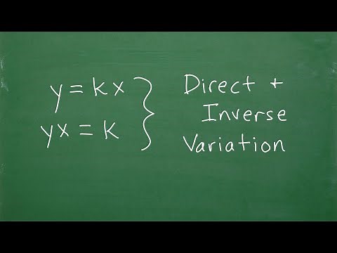 Let’s Solve The Direct Variation Problem….Step-by-Step….