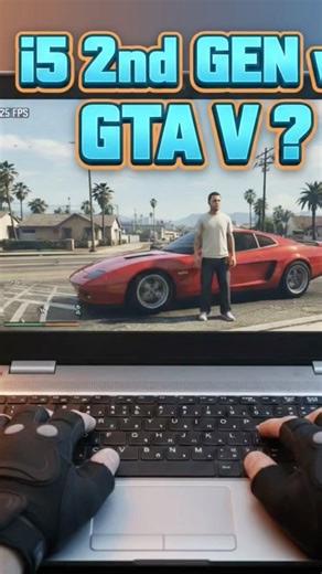 Can an i5 2nd Gen run GTA V in 2026? 😱 #shorts #gtav