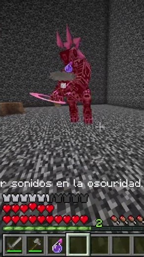 This was my epic fight against the killer robot in Minecraft