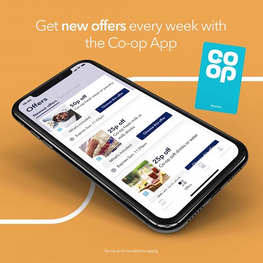 63 reactions · 8 comments | It’s easy to save money when you’re a Co-op member. We send personalised offers direct to your phone – every week. | Co-op | Facebook