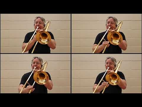 Eye of the Tiger - for trombone quartet