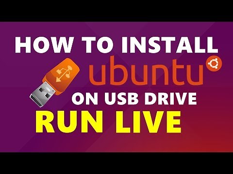 How To Install Ubuntu 18.04 LTS in USB | Bootable USB | June 2018