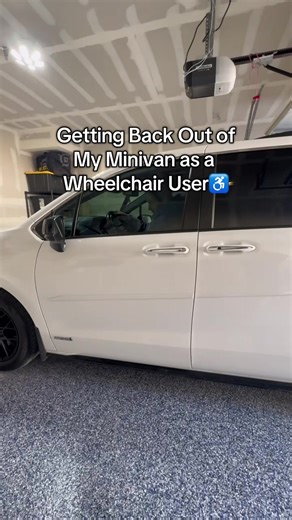 Getting Out of My Minivan as a Wheelchair User