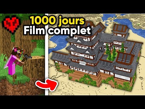 [Film Complet] J’ai Survécu 1000 Jours sur Minecraft Hardcore