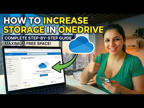 How to increase storage in ONEDRIVE