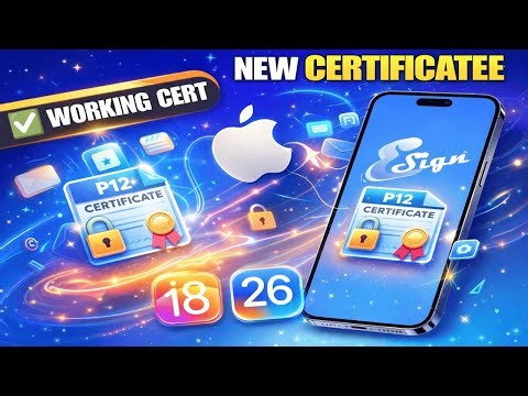 ✅ New Certificate ESIGN iOS - Install IPA Files on iPhone & iPad (NO REVOKE • NO PC) iOS 15 - iOS 2