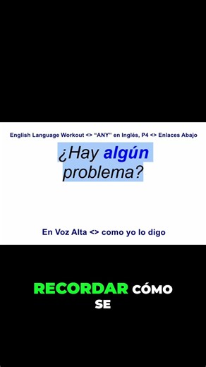 ¿Cómo decir “Is there any problem?” en inglés? | ANY en preguntas | English Language Workout #shorts