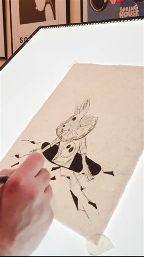 I draw my bunnies weird #art #artshorts #shorts