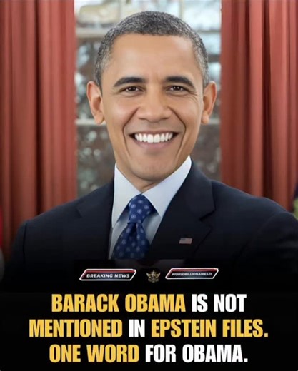 THEinspreforge on Instagram: "This post refers to the ongoing social media discussions regarding whether the names of certain celebrities and politicians appear in the 'Jeffrey Epstein' files. Message: It is clarified here that Obama has no connection to those controversial files. Objective: This post asks people to share their opinion on Obama’s respect or personality in just one word." #obama #ViralReels #ExplorePage #USA #thetruth"