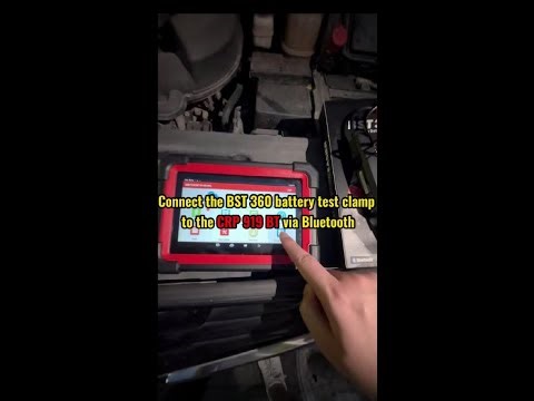 How to Use Launch CRP919EBT/XBT and BST360 Battery Tester?- LaunchX431.fr