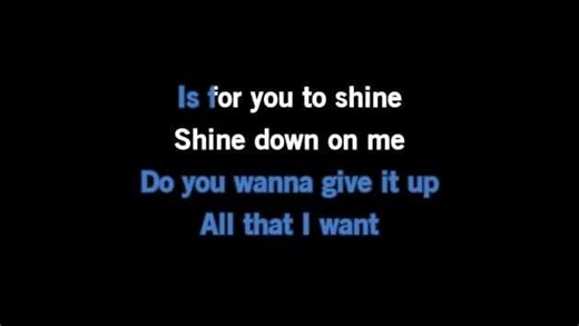 Karaoke Shine - Mr. Big - CDG, MP4, KFN - Karaoke Version