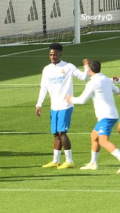 1.6K views · 10K reactions | Real Madrid training today ahead of tomorrow’s UCL clash vs Juve ✨ | Sporty TV | Facebook