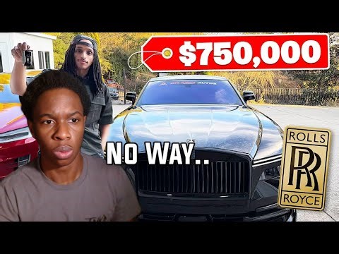 Jb Reacts To REVEALING MY BRAND NEW ROLLS ROYCE SPECTRE!!