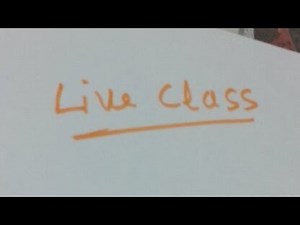 Live class