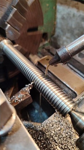 Create a Left Hand 1/8 square Thread #acmethread #cnc #threadcutting