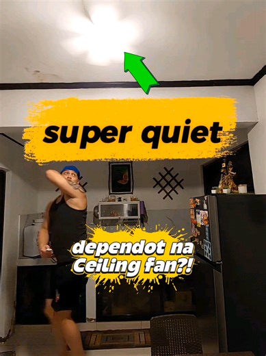 Ceiling Fan with Remote Control and Light Features