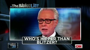 Cooper: No one hipper than Wolf Blitzer