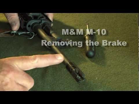 M10 Muzzle Brake / Flash Hider Removal