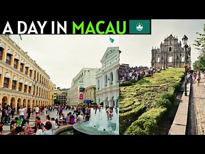 The Only MACAU 🇲🇴 One Day Itinerary You Need! (A Walkable Adventure)
