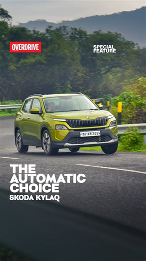 OVERDRIVE on Instagram: "The #Skoda #Kylaq brings with it a great package in terms of performance, design, premium badge, safety, comfort and much more. But the main attraction remains the 6-speed torque converter automatic transmission. Why? Why not? Smooth shifts that are intuitive and responsive. What else? #Partnered #skodakylaq #overdrive"
