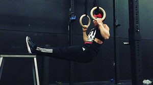 101K views · 6.4K reactions | Another ring pull-up variation with a neutral grip... I like using these as a warmup or finisher to my back day. Great for targeting lats. Try 4 sets to failure! @runeverythinglabs @thewarhousegym | Dana Linn Bailey | Facebook