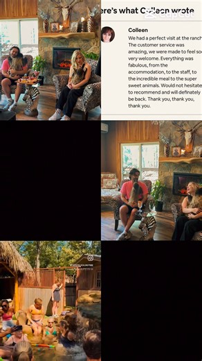 💫 The reviews are in and Oak Meadow Ranch is officially THE North Texas destination families, couples, and wildlife lovers can’t stop talking about. ✨ Unforgettable wildlife moments ✨ Chef-crafted dinners that feel like a dream ✨ Giraffe kisses, otter swims, sloth hugs ✨ Cabins that transport you straight into Out of Africa 🦒 “Bucket-list experience.” 🦦 “The most magical place we’ve ever stayed.” 🖤 “Worth every penny. We’ll be back.” 📲 Come see why everyone is obsessed. Book your stay or Di