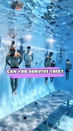 The Unreal Underwater Trainer Exposed! #militarytraining #extremesurvival #action #viralshorts