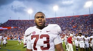 Evan Neal: Hometown| Box jump| Highlights| Draft Projection - sportsjone