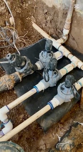 Valve grass and drip leaking