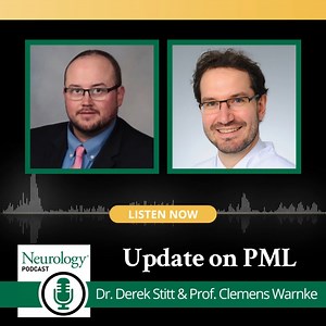 In this episode of the Neurology Podcast: Dr. Derek Stitt & Prof. Clemens Warnke discuss the presentation of progressive multifocal leukoencephalopathy, its variants, pathogenesis, & diagnostic approaches. Listen Now: https://bit.ly/3ETSMr3 Read the related article in Neurology: https://bit.ly/3POwCNa | Neurology Journal