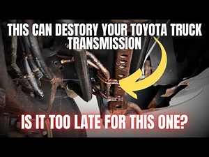 THIS Problem Can Destroy Your Toyota Truck Transmission! Is it Too Late for This One?