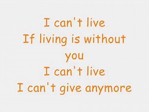 Without you lyrics- Mariah Carey