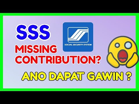 SSS Missing Contributions How to Report to SSS Online - uSSSap Tutorial