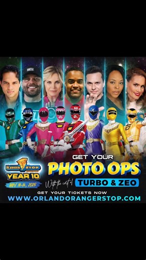 1.7K reactions · 128 shares | Celebrate the 10th year of Rangerstop with all these POWER RANGERS ZEO and TURBO cast members! Get your daily, weekend, and VIP tickets now! Pre-order your photo ops with one or ALL of the Zeo and Turbo guests! CLICKABLE LINKS IN STORY HIGHLIGHTS | Rangerstop.com | Facebook