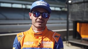 Kyle Larson took his first laps in an #IndyCar and passed his Rookie Orientation Program test at Indianapolis Motor Speedway. #NASCAR #Indy500 | NASCAR on FOX