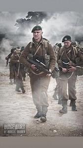Kieffer Commando, a detachment of 177 Frenchmen, led by Philippe Kieffer, part of Lord Lovat's 1st Special Service Brigade on the beach of Colleville sur Orne.ImageworX by Marcel Bahnen: bringing history alive to Honor, Remember and Teach. World War 2 visualisation by Marcel Bahnen, ImageworX: Photography • info@imageworx.nl - www.imageworx.nl All rights reserved © 2023 | WWII by ImageworX