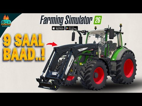 Finally the return of Tractor Front Loaders in Farming Simulator 26!