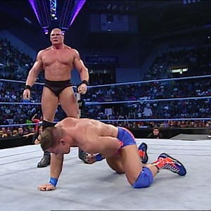 Brock Lesnar and John Cena both looked to make a statement when they squared off 19 years ago today on WWE SmackDown. | WWE Network
